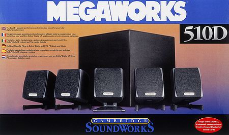 Creative MegaWorks 510D box