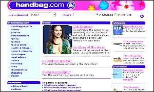 Веб-сайт Handbag 