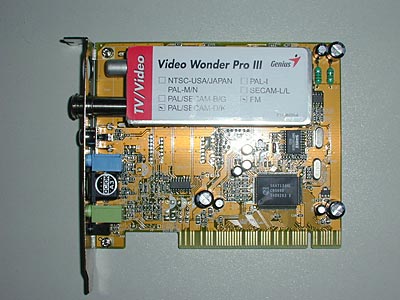 Genius Video Wonder Pro III
