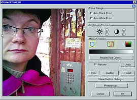 Photoshop-plugin iCorrect Portrait