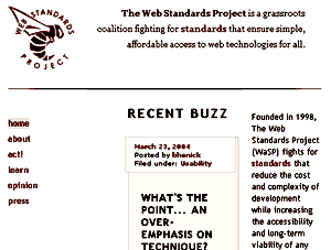 O WaSP             Web